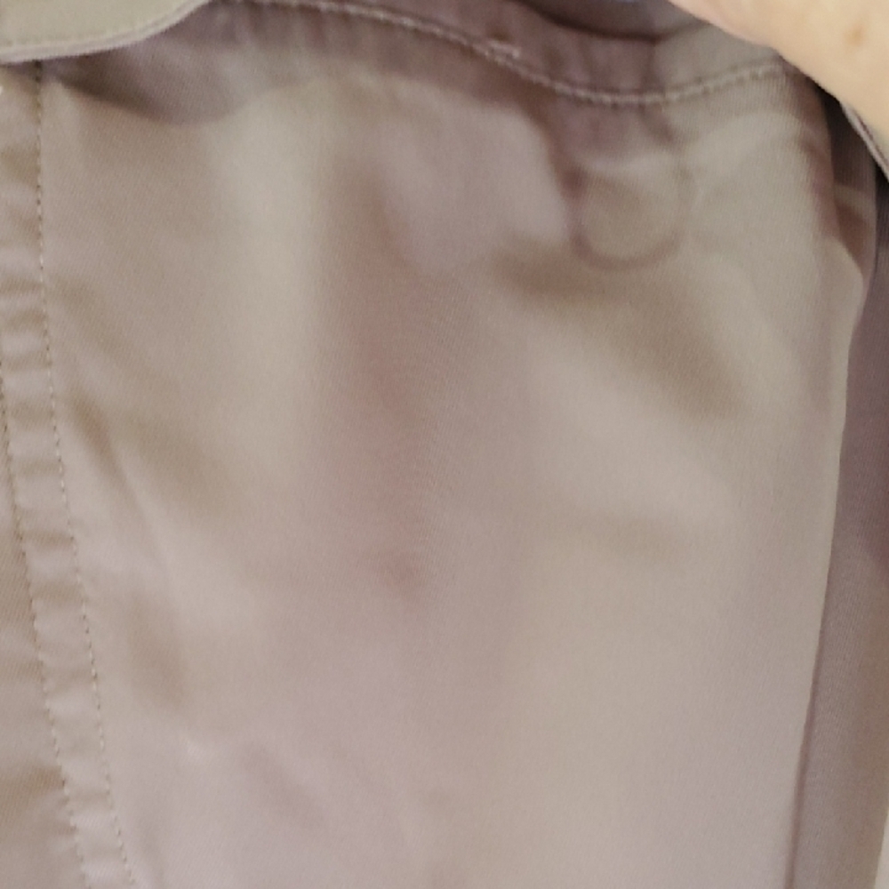 Magellan Outdoors Tan Polyester Pants Drawstring Leg Bottom Capri Length Large - Picture 12 of 14
